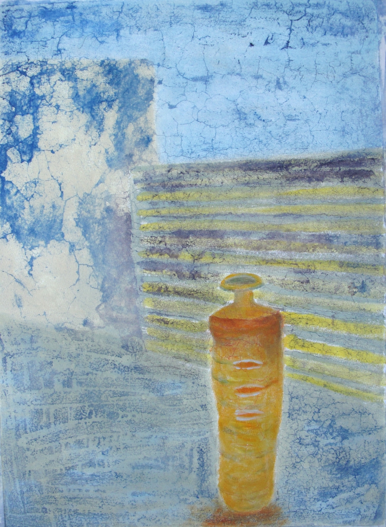 16,Pottery 56x42 Monotype 2013